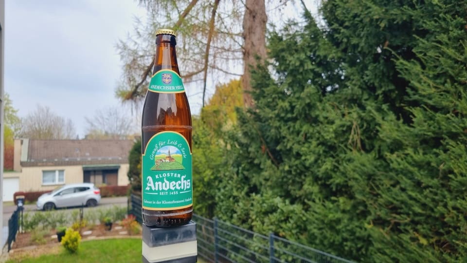 Andechser Hell Cold Lager Beer With Distinctive Dryness
