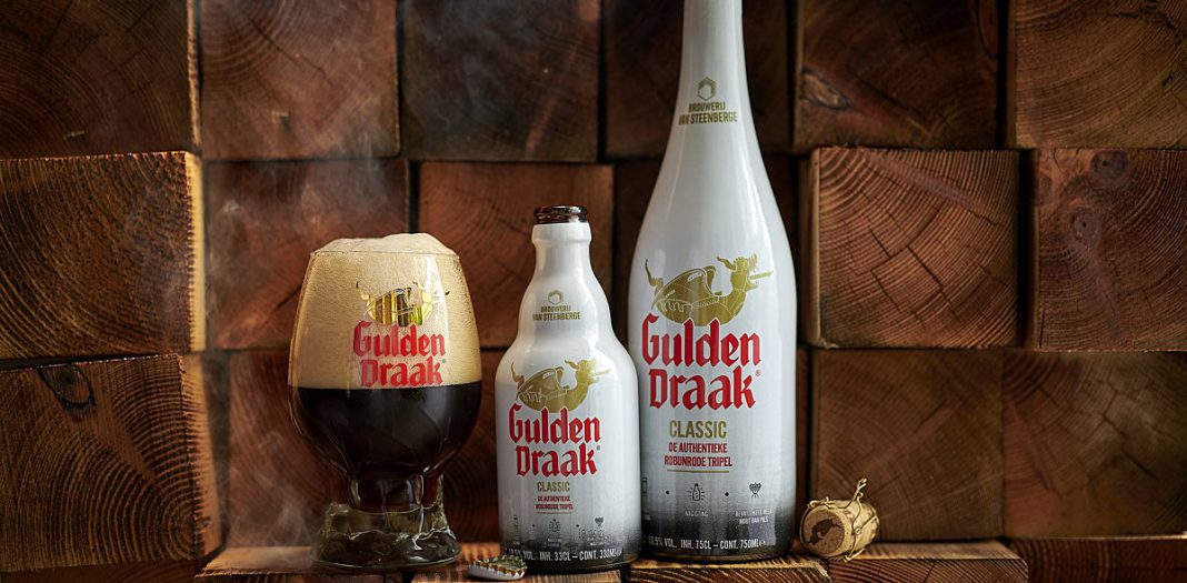 Gulden Draak beer bottle
