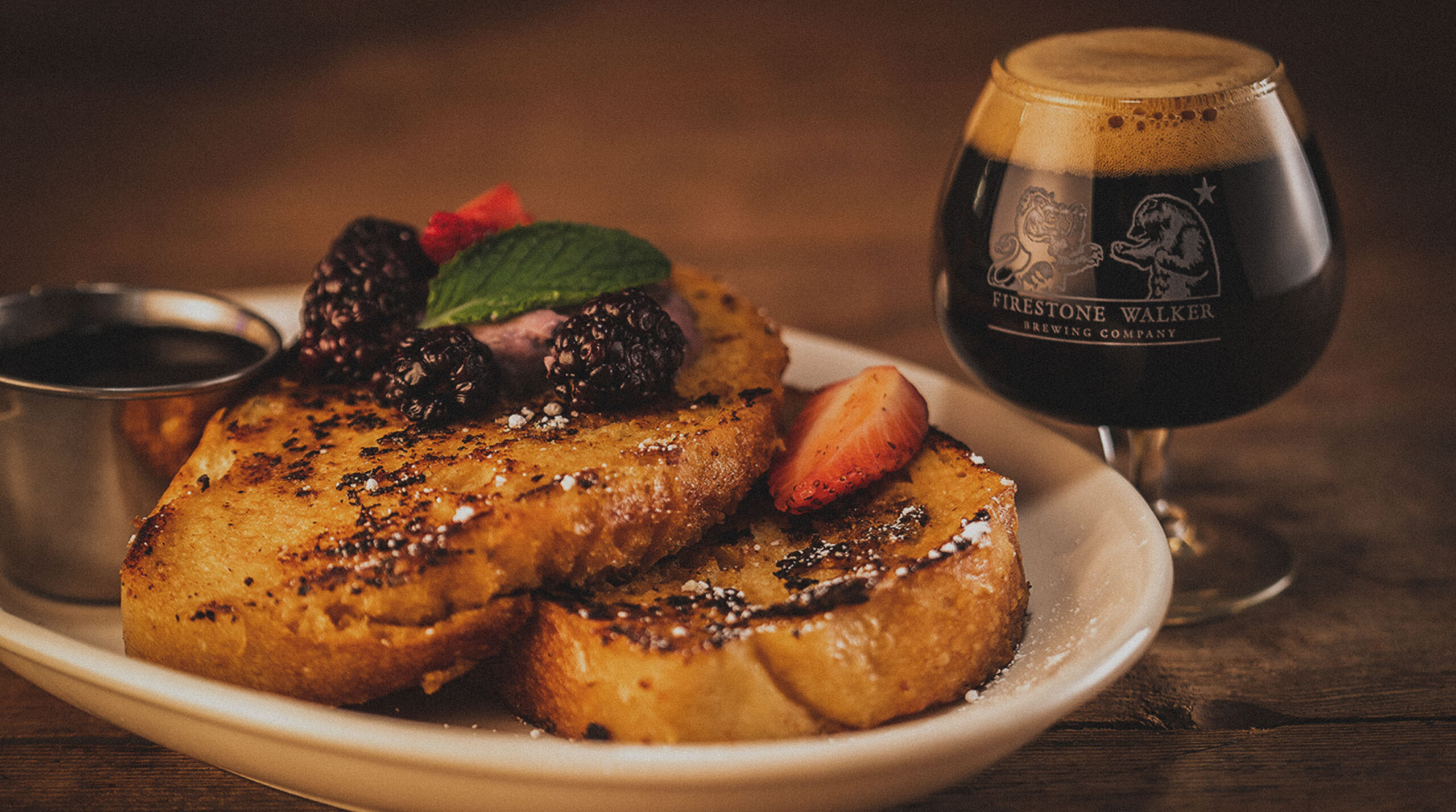 A grilled dish with Parabola beer creates the perfect combination between the rich taste of beer and the scaled dish - Parabola: The Emotional Taste Journey of Russian Imperial Stout