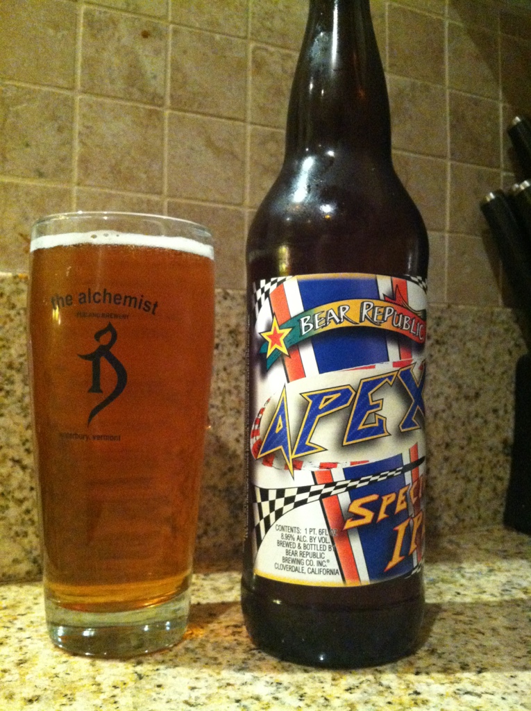 Twin Beers Sparkling in a Glass – Perfect for Apex - Apex Imperial IPA: Icon of the IPA World