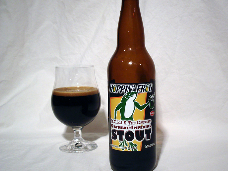 BORIS The Crusher Bierglas mit dicker Pulverschicht und dunkler Farbe - BORIS The Crusher: Bold Legend