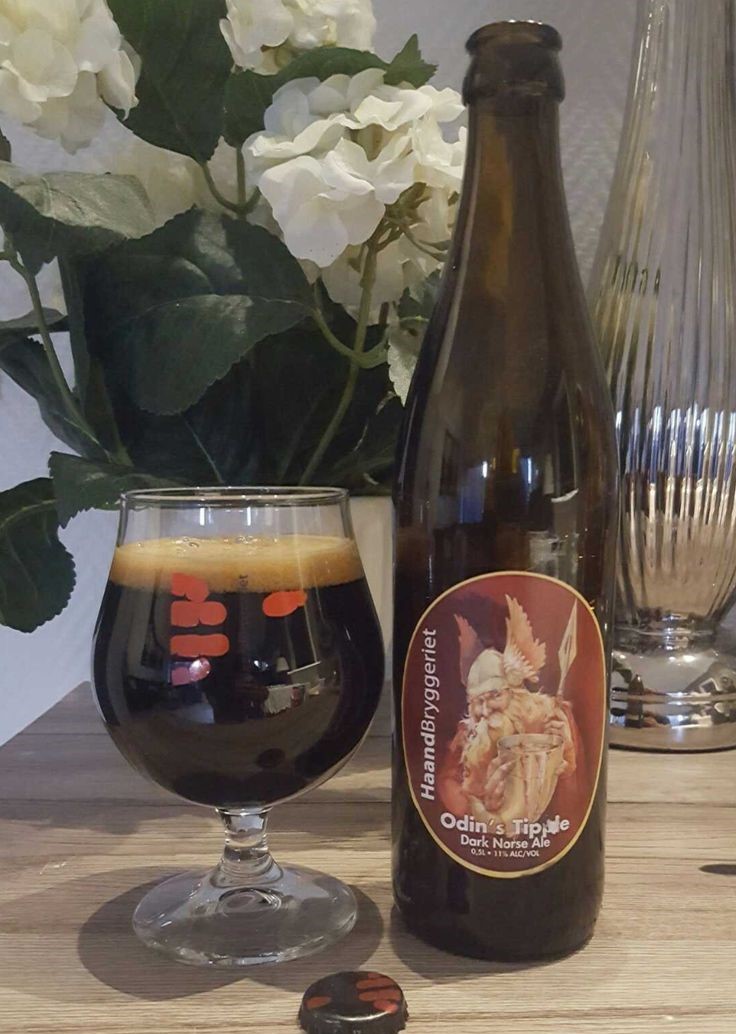 Odins Tipple Bottle Image Filled With Emotions And Deep Thoughts - Odin's Tipple: Russian Imperial Stout From Norway