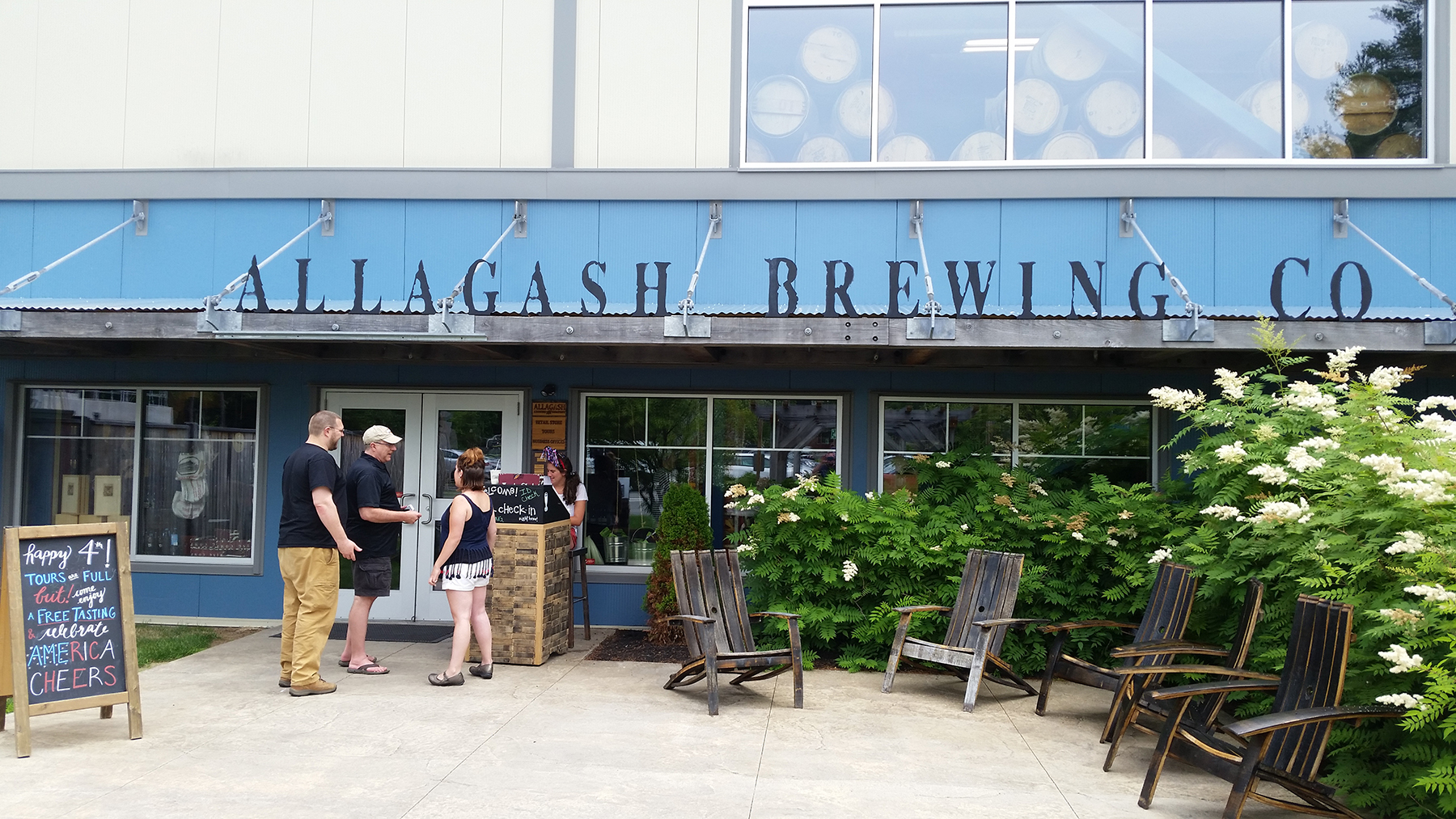 Interlude: The Emotional Journey of a Maine Masterpiece Traditional Beer Space with Wooden Barrel and Lighting Equipment at Allagash - Interlude: The Emotional Journey of a Masterpiece Beer from Maine