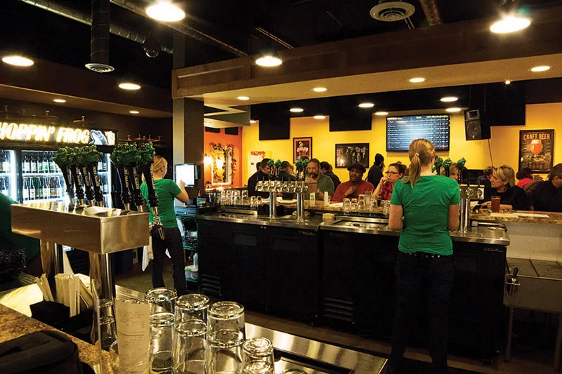 Overview of Hoppin Frog Brewery in Akron Ohio – where DORIS The Destroyer was born - DORIS The Destroyer: Beer Legend From Ohio
