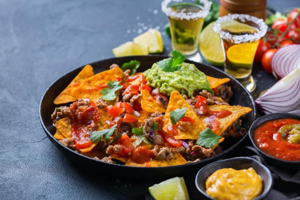 chips nachos with beef guacamole chili cheese 1024x683 1 - Munzler's Vienna Lager: From Austrian Brewery to North Carolina