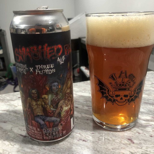 Amber Smashed Face: A Gift For Rockers Amber Smashed Face creates a stir in the craft beer world - Amber Smashed Face: A Gift for Rocker Souls
