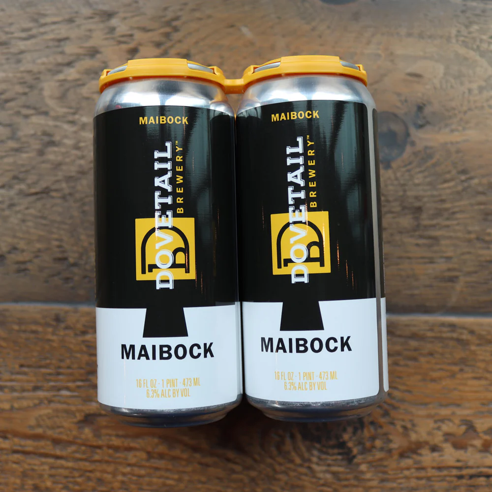 Maibock Dovetail: A Rich Spring Flavor Maibock Dovetail beer can clearly shows its unique golden color - Maibock Dovetail: A Rich Spring Flavor