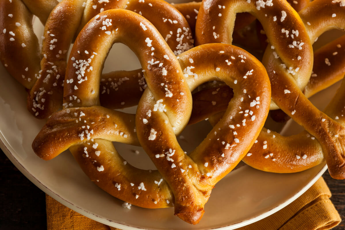 The traditional pretzel dish goes well with Roggenbier to balance the richness of the beer - Roggenbier: Rich, Unique and Appealing