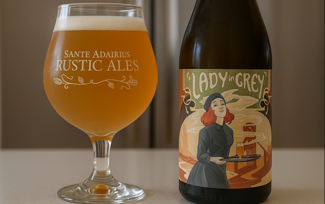 Lady In Grey Grisette Gentle Taste Tells Deep Story