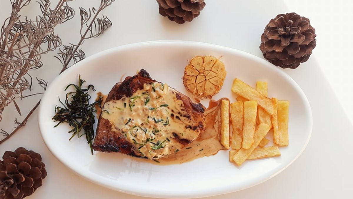 Zu den Gerichten, die gut zum dunklen Bier Kozel Cerny passen, gehört Schinken mit Sahnesauce - Kozel Černý Dark: Dunkles tschechisches Lagerbier mit reichem Geschmack