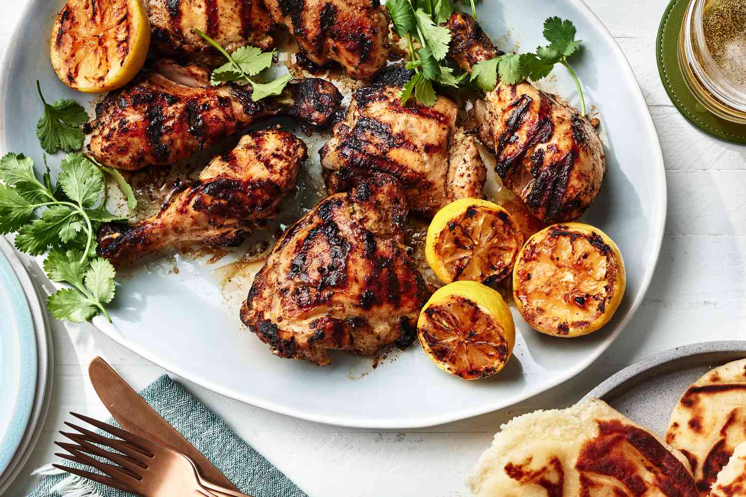 Grilled chicken combined with Live Oak Roggenbier creates a perfect harmony between the sweetness of the beer and the rich flavor of the dish - Live Oak Roggenbier: Rye Beer From Texas