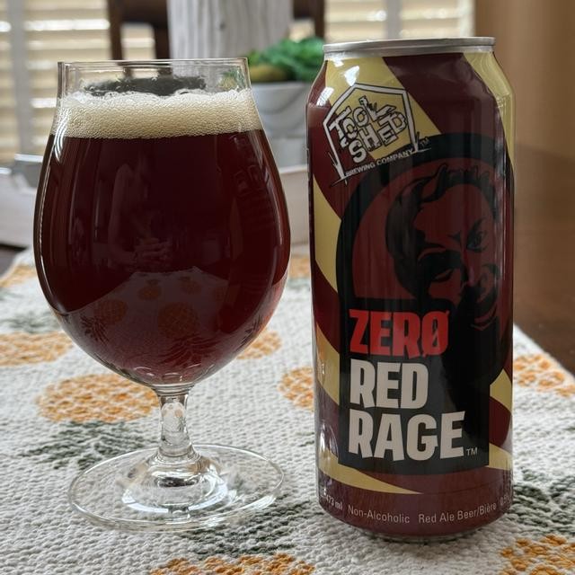 Red Rage shows off its alluring red color to define the Irish Red Ale style - Red Rage: A Rich and Seductive Irish Red Ale