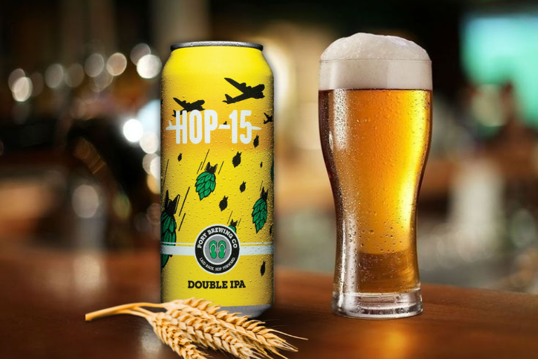 Hop 15 craft beer can