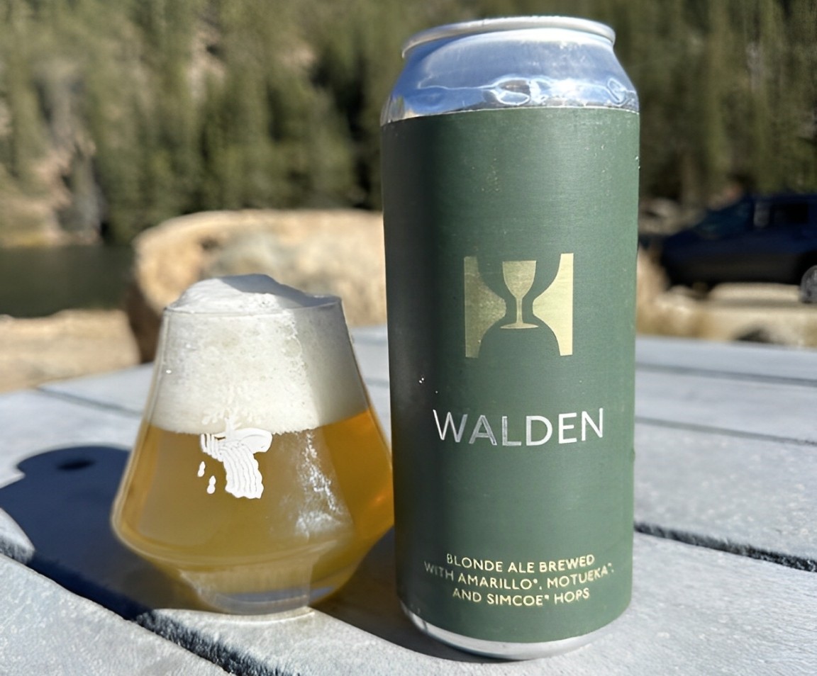 Walden is an American Blonde Ale with a 4-pack of hops - Walden: For Dreamers