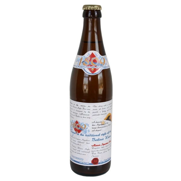 1809: Khúc Tráng Ca Về Di Sản Berliner Weisse Bia 1809 co body nhe khong qua nang ne voi mot su hoa quyen tuyet voi giua vi chua nhe - 1809: Khúc Tráng Ca Về Di Sản Berliner Weisse