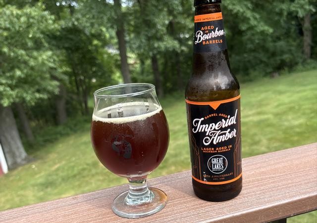 Barrel Aged Imperial Amber Lager: Whisper of Yeast