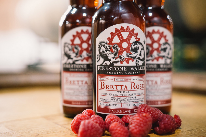 Firestone Walker's Bretta Rose is like a gentle lady coming from Berliner Weisse, a classic German beer - Bretta Rosé: When 'Crazy' Men Meet Addictive Fruit