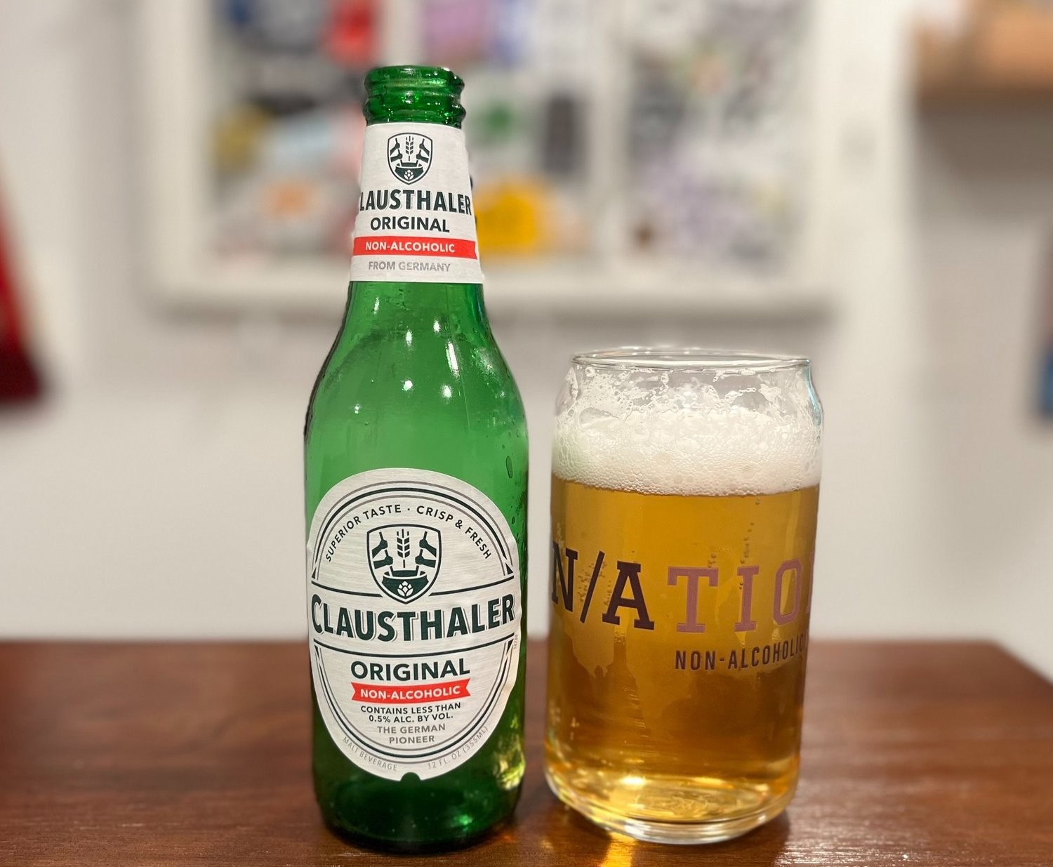 Clausthaler Original has the most amber color, the classic lager - Clausthaler Original: Gentle As A Sweet Dream