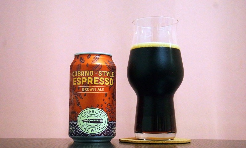 Cubano-Style Espresso Brown Ale - A Craft Beer Masterpiece with a Strong Latin Flavor