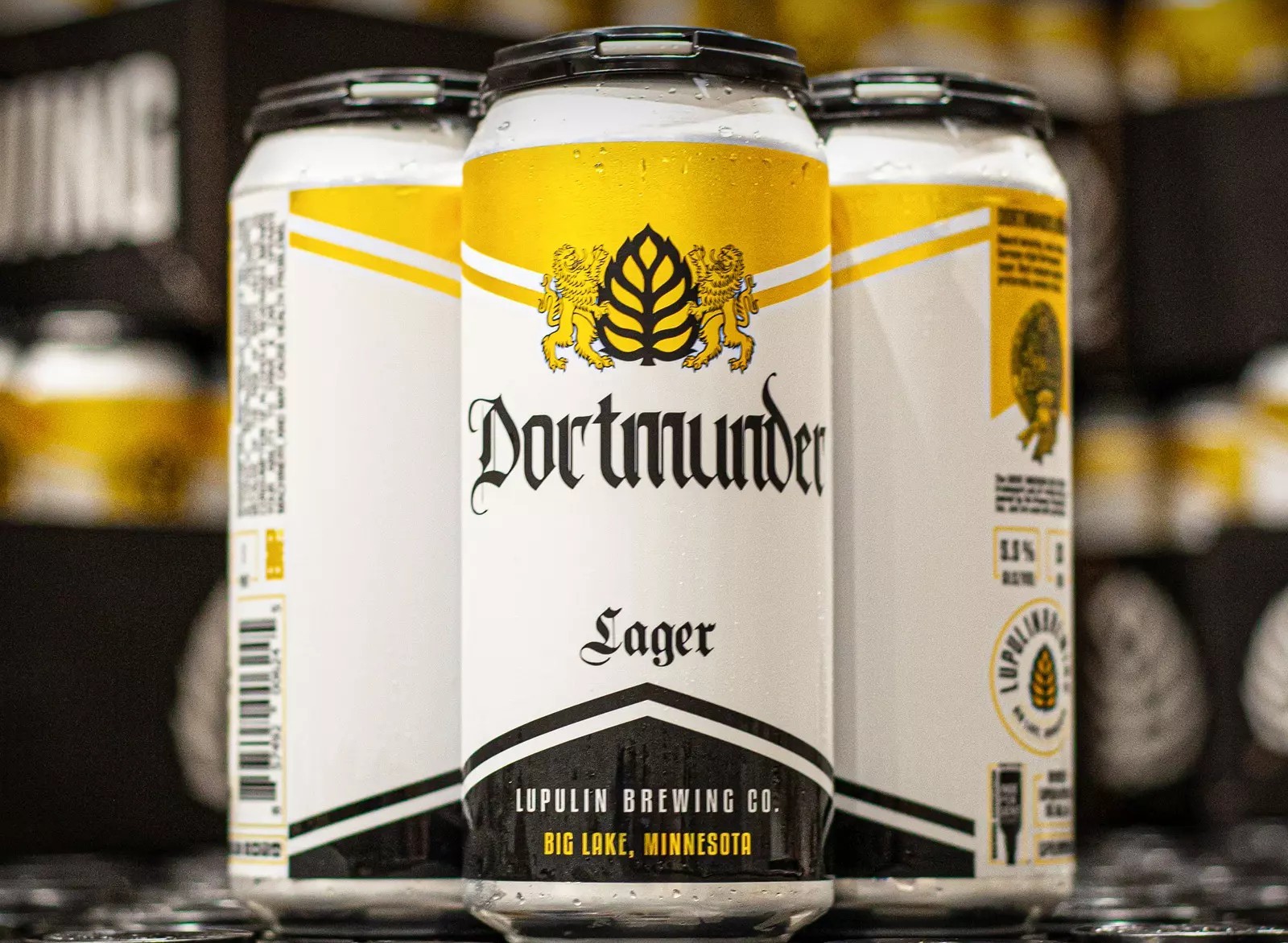 Dortmunder: Das goldene Lager der Craft-Beer-Welt Dortmunder Export Lager hat vom ersten Moment an ein beeindruckendes Bierdosendesign - Dortmunder: Die Essenz des goldenen Lagers in der Welt des Craft Beer