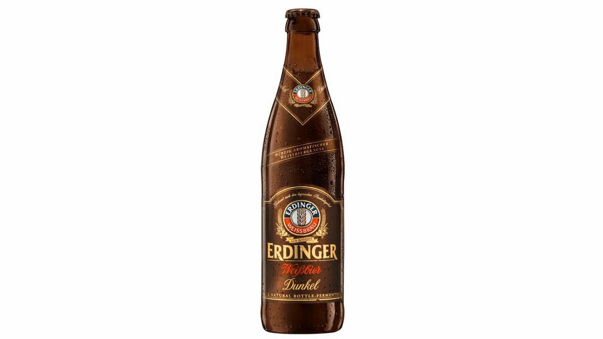 Erdinger Weissbier Dunkel is crystallized from quality ingredients - Erdinger Dunkel: The Essence of German Beer in Every Sublime Drop