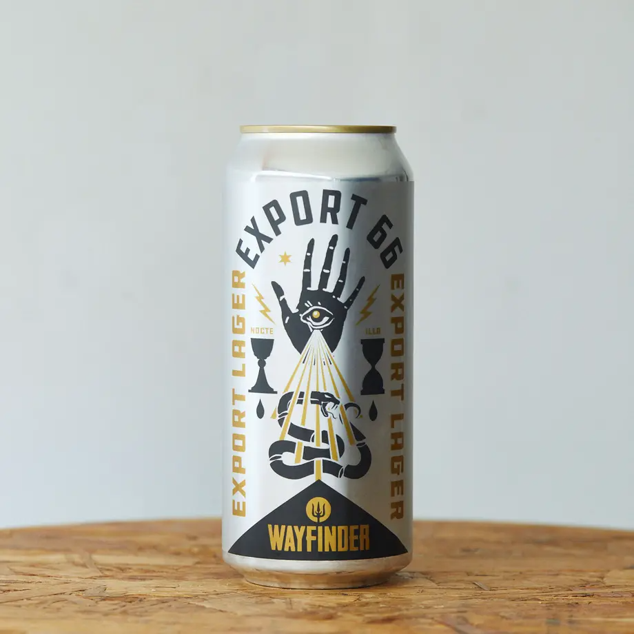 Export 66 hat ein einzigartiges und äußerst attraktives Design - Export 66: Oregon Gold Drop mit der Essenz des deutschen Lagerbiers