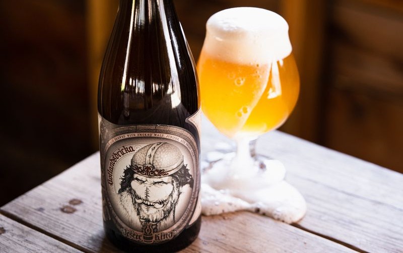 Gotlandsdricka Men Drunk From Fire Smoke and Viking Memories