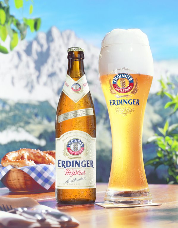 Erdinger Weissbier Kristallklar: The Transparent Pearl in the Sea - Erdinger Weissbier Kristallklar: The Transparent Pearl in the Sea