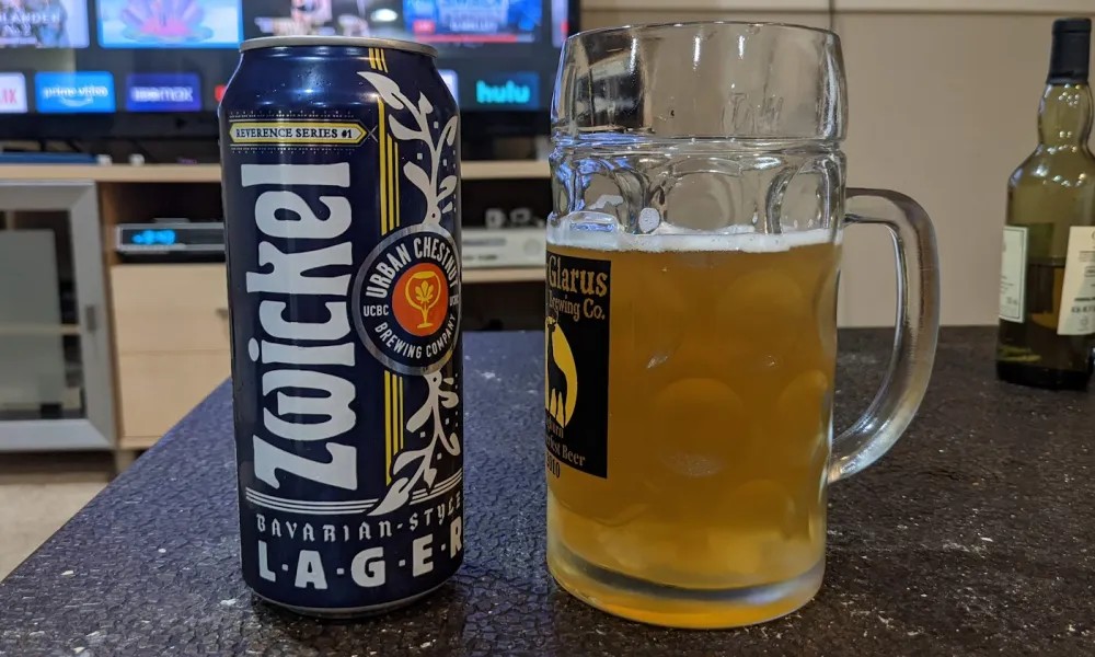 The Seidel Stein Mug is light enough to retain the light carbonation and let the Zwickel story spread - Zwickel: As Light as German Morning Dew