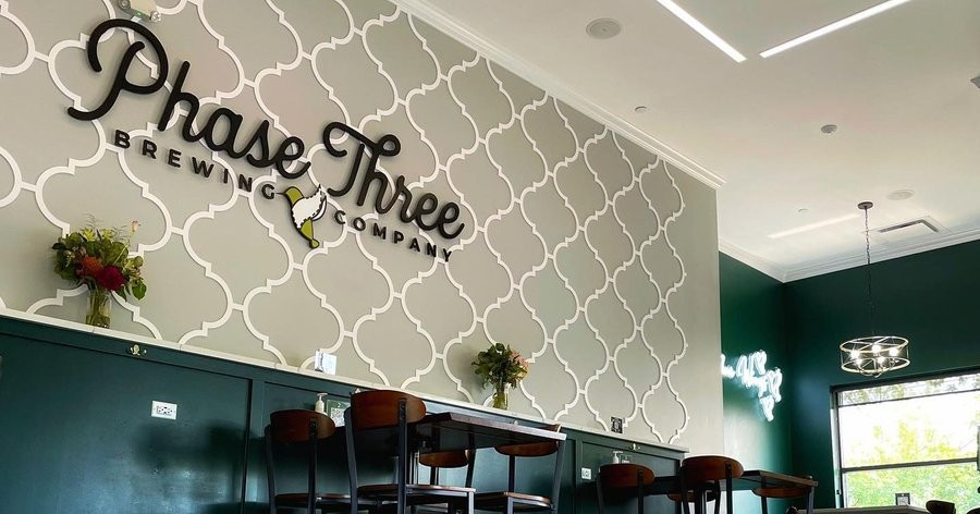 A beautiful corner of the Phase Three Brewing Brewery - P3 Japanese-Style Rice Lager: Japanese Culture in a Glass of Beer