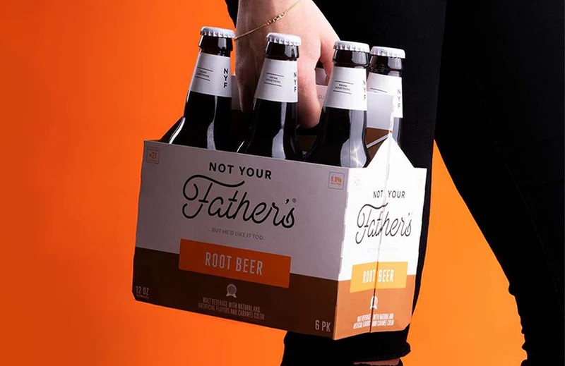Not Your Father's Root Beer is a flavored malt beverage made from basic lagermalt - Not Your Father's Root Beer: A Yeast Love Song