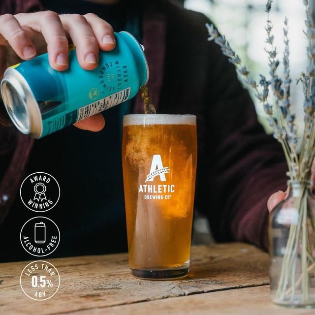 Run Wild IPA wears its amber color like a golden yellow - Run Wild IPA: The Intoxication of Those Who Never Get Drunk