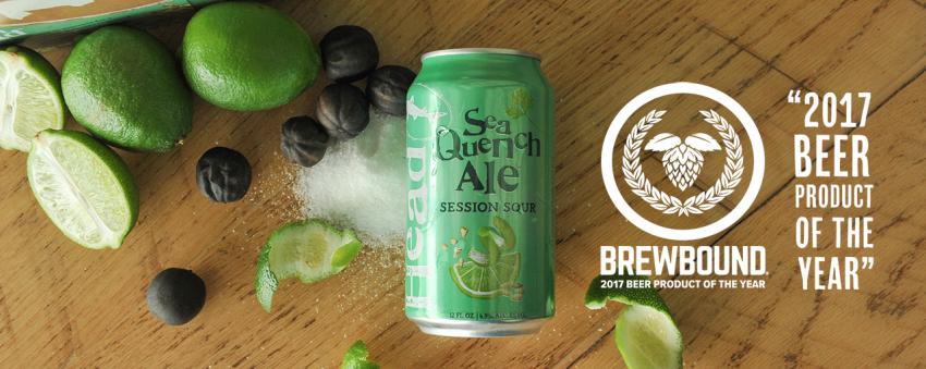 SeaQuench Ale is honored to receive the title of Beer Product of the Year 2017 - SeaQuench Ale: Sea Breeze Fermented Into A Masterpiece