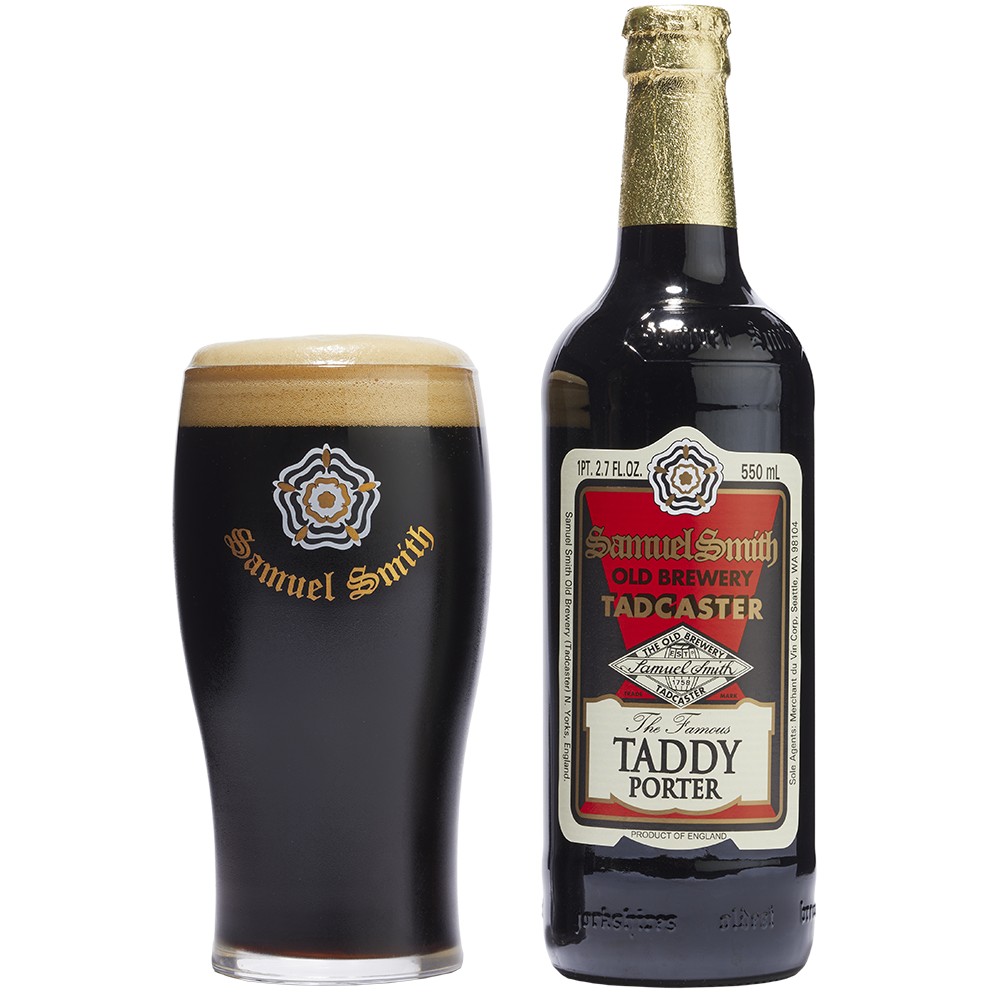 Taddy Porter fließt wie warme dunkle Schokolade mit einer satten, dunkelbraunen Farbe im Angebot – Taddy Porter: Ein klassisches Porter-Meisterwerk aus dem Herzen Englands