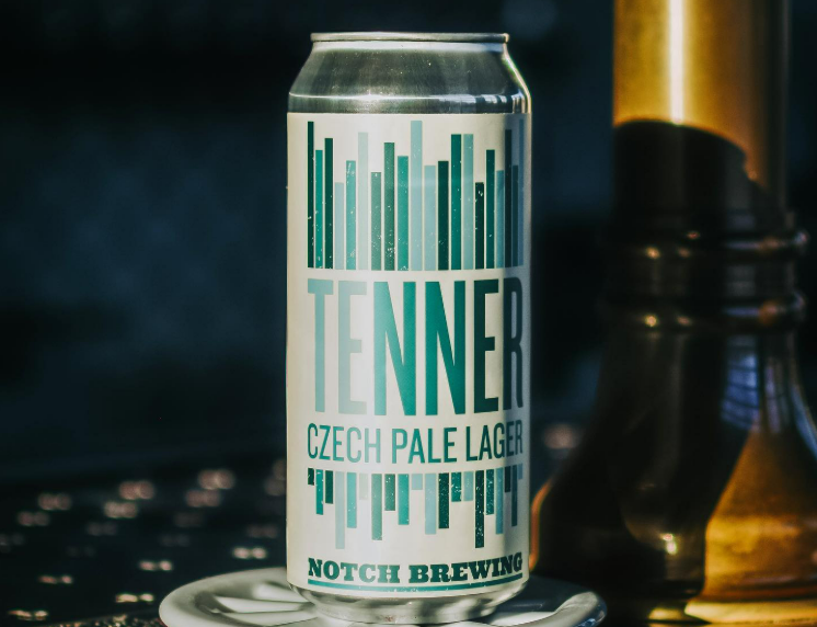 Tenner has a simple but extremely eye-catching and attractive design - Tenner: The Origin of Pure Lager Drops
