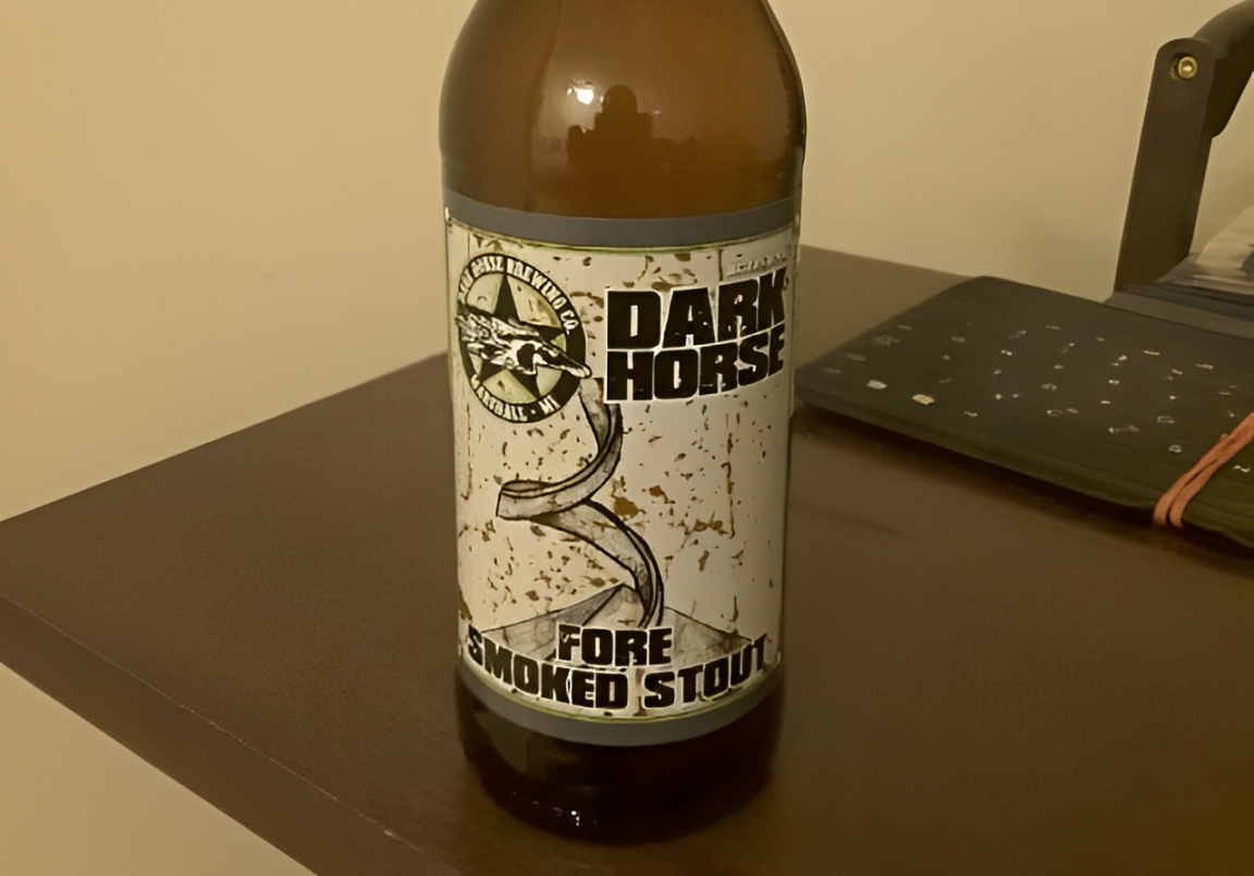 Unique new Fore Smoked Stout beer bottle design - Fore Smoked Stout: Light up the Fire of Taste