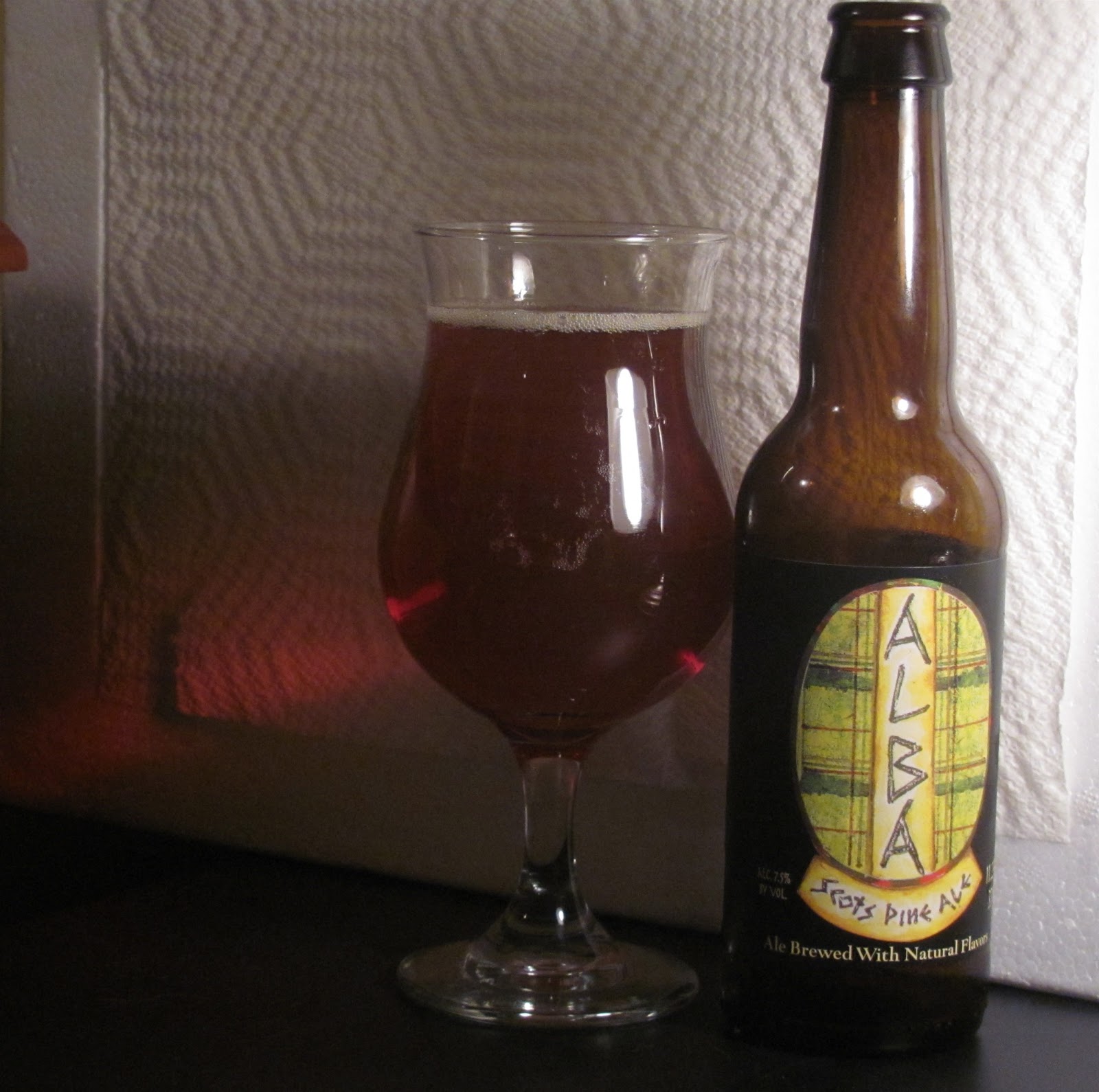 Gruit-Stil – Ancient Herbed Ale, ein Kräuterbier aus der Zeit, als es noch keinen Hopfen gab – Alba Scots Pine Ale: Wildes Liebeslied unter den Kiefern