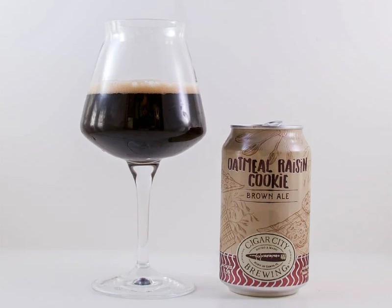 Enjoy Oatmeal Raisin Cookie Brown Ale with the added bonus of a refreshing drink - Oatmeal Raisin Cookie Brown Ale: Awakening Memories