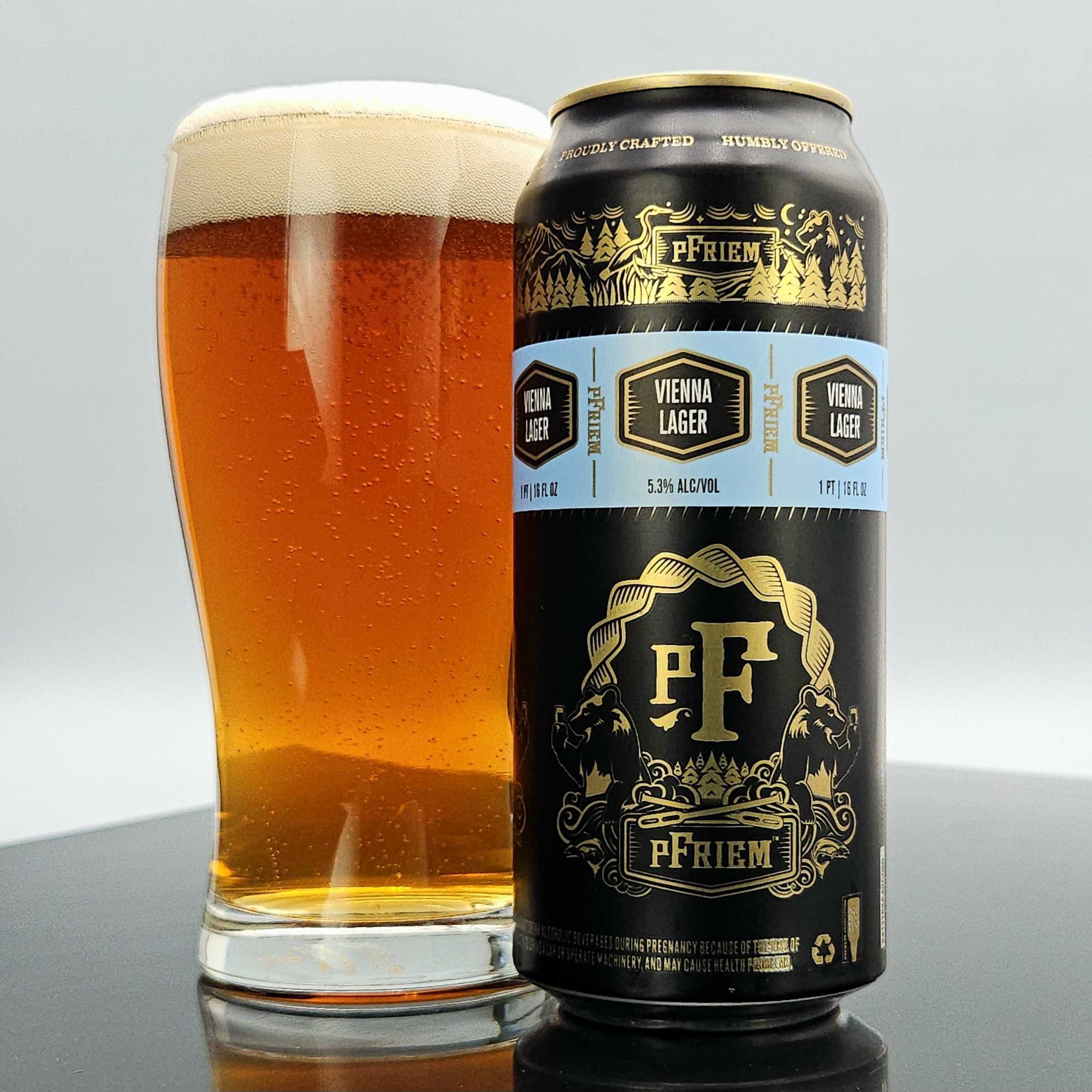 Vienna Lager hat ein sehr attraktives und ungewöhnliches Bierdosendesign - Vienna Lager: Traditionelles Getränk in moderner Verpackung