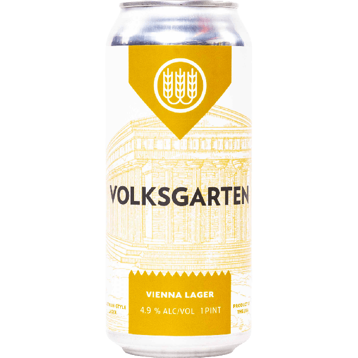 Volksgarten has amber color - Volksgarten: Balanced Philosophy From Classic Lager