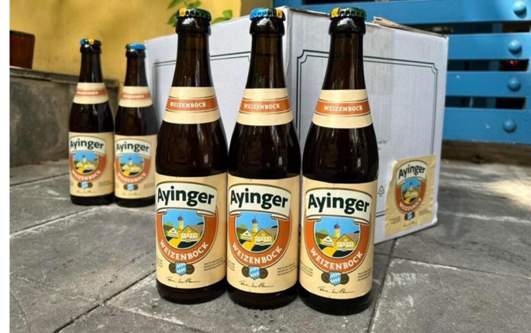 Ayinger Weizenbock Bavarian beer Ayinger Weizenbock Bavarian beer
