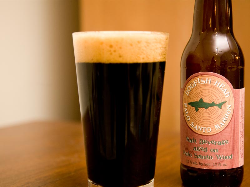 dogfish head palo santo marron - Palo Santo Marron: The Art of Craft Beer from Paraguayan Sacred Wood