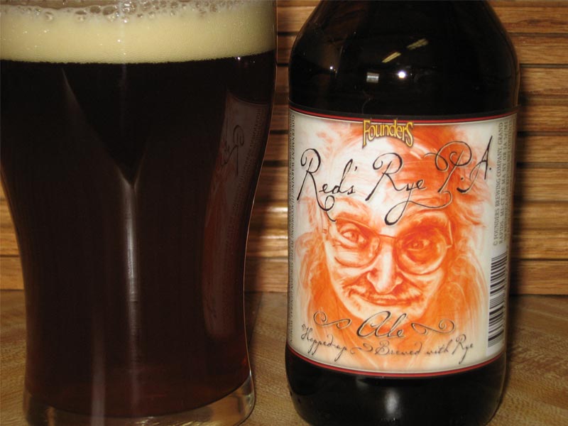 founders red rye pale ale - Red's Rye IPA: When One Sip of Beer Is a Taste Adventure