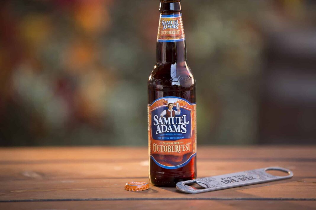Samuel Adams Octoberfest bottle