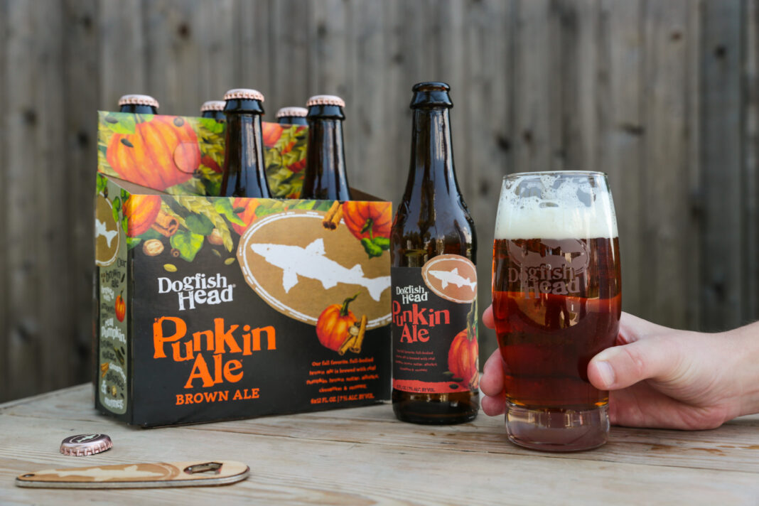 Punkin Ale bottle amber beer