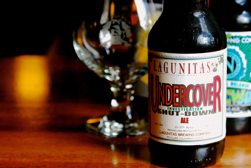 Undercover Ale clear label bottle