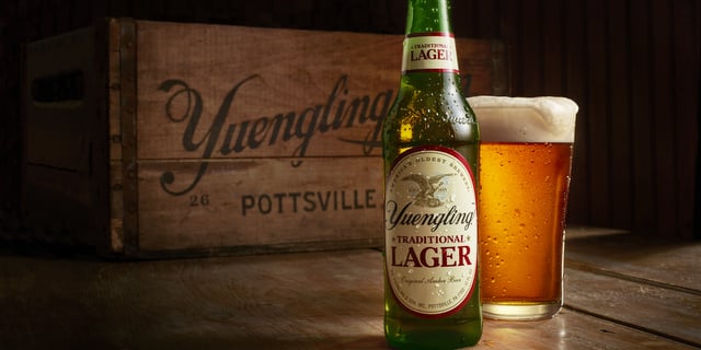 Yuengling Traditional Lager bottle