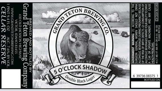 5 O'Clock Shadow has a unique design with a theme in the middle - 5 O'Clock Shadow - Spring: Whisper Of Darkness In Spring Light