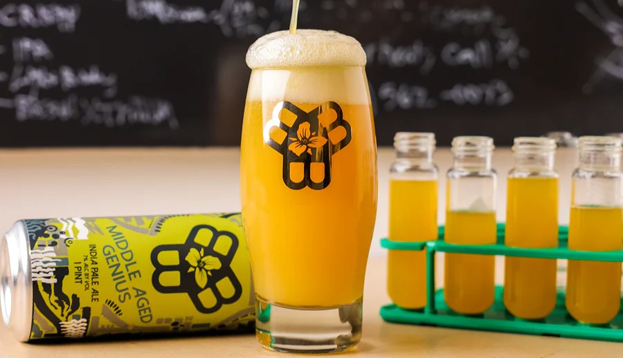 Baby Genius Ale: Die Philosophie der Schönheit, die in der Einfachheit verborgen ist Baby Genius Ale trägt die Kraft der Einfachheit in sich, wie der Sonnenschein auf den Hopfenfeldern von Maine - Baby Genius Ale: Die Philosophie der Schönheit, die in der Einfachheit verborgen ist