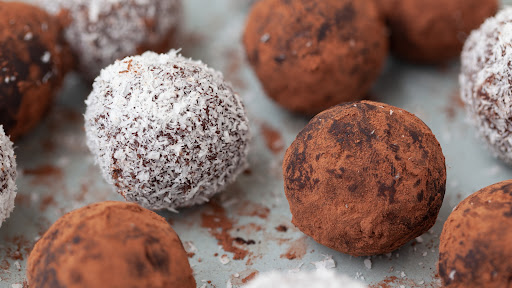 The light chocolate truffles go perfectly with this beer - Shokunin Koji Ale: Where the Craft Beer Spirit Speaks